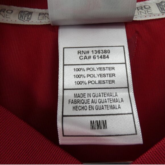 NWT Arizona Cardinals NFL Pro Line Red Jersey Medium | Game Day Sports Gift - Picture 7 of 8
